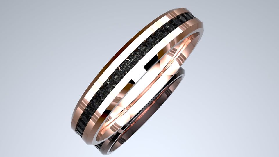 Ares oro rosa 2 Anillo Ares - Imagen 4