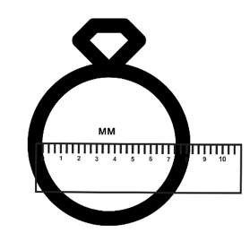 Guía de tallas de anillos
