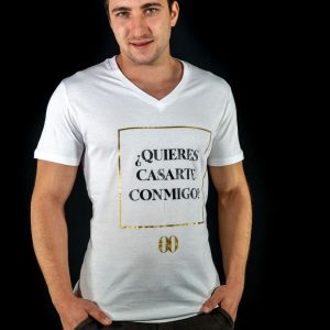 Love Box camisetas pedida de mano "¿Quieres casarte conmigo?"