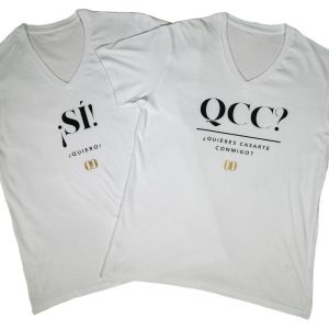 Love Box camisetas Pedida de Mano "QCC"