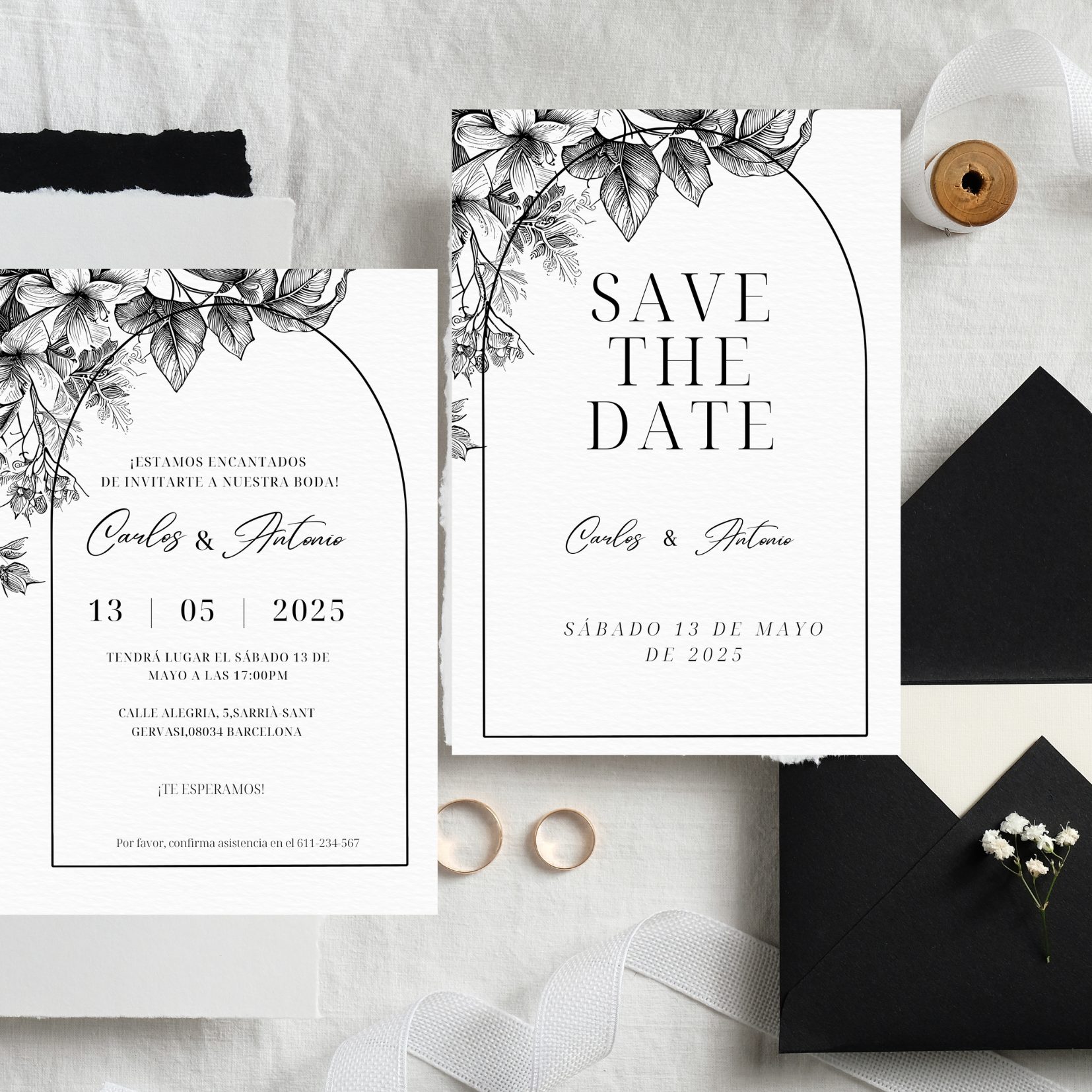 1 1 INVITACIONES BODA