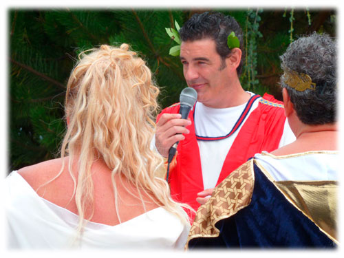 Maestro de Ceremonias – Wedding Officiant – Oficiante de bodas