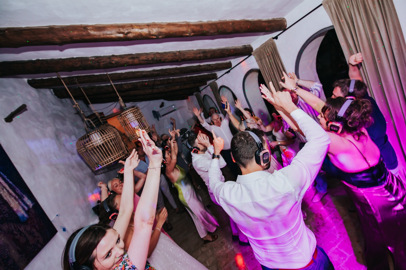 AURA Silent Disco Headphones