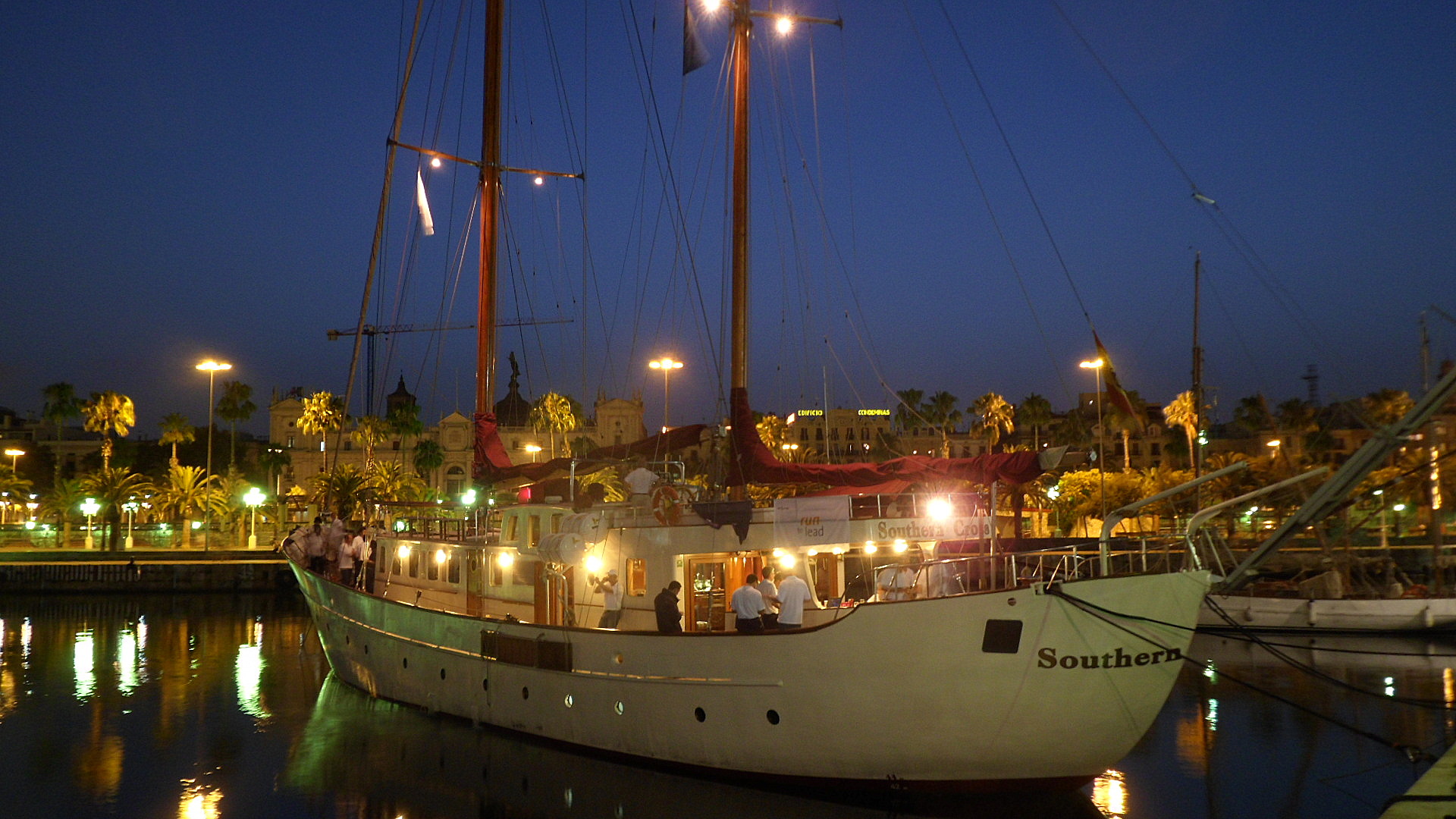 BODA EN VELERO CLÁSICO