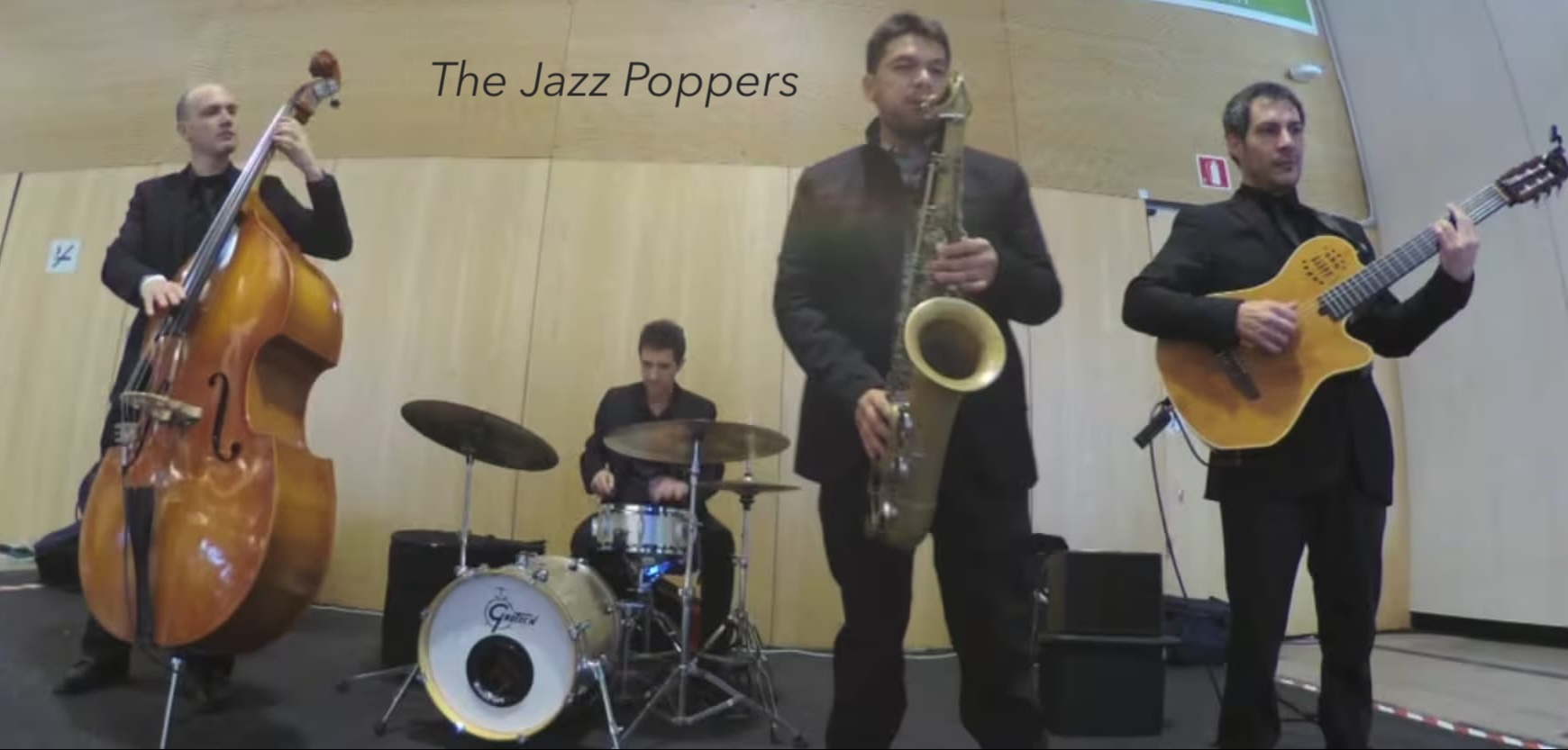 The Jazz Poppers Group  – Amenización musical para eventos.